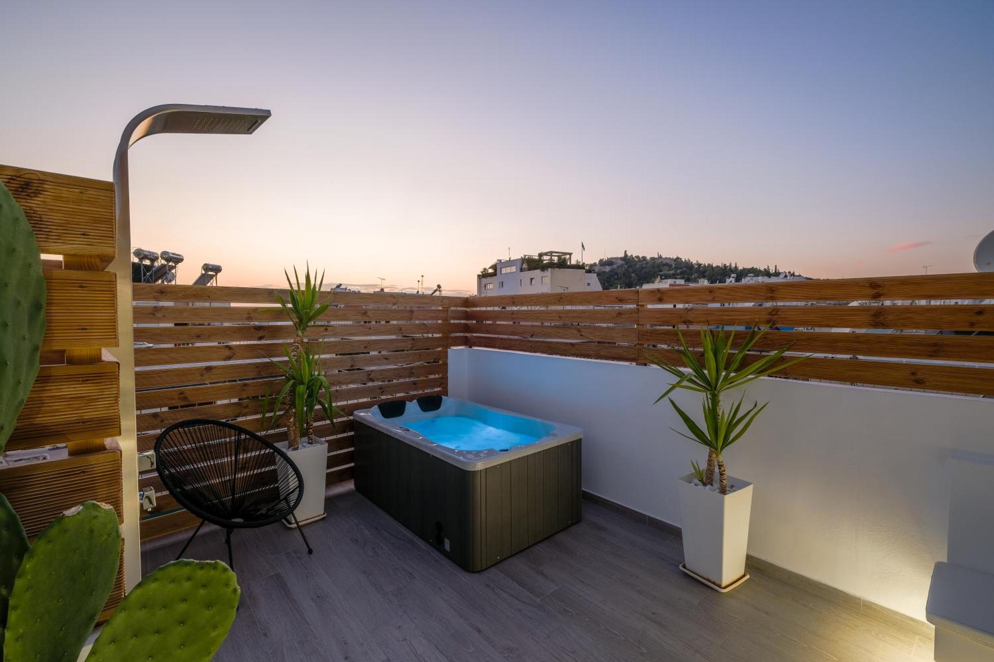 Acropolis View With Jacuzzi Leilighet Athen Eksteriør bilde