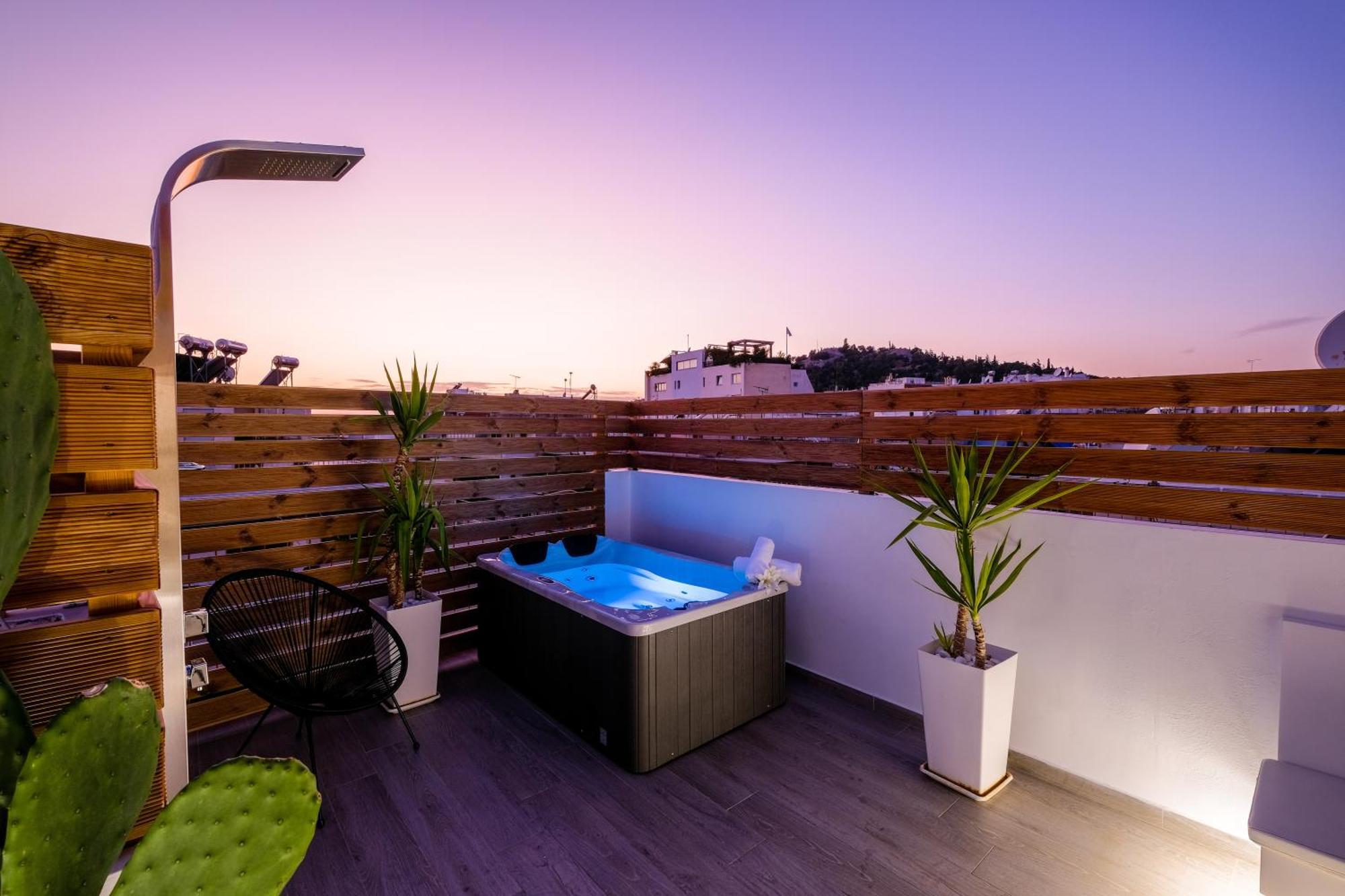 Acropolis View With Jacuzzi Leilighet Athen Eksteriør bilde